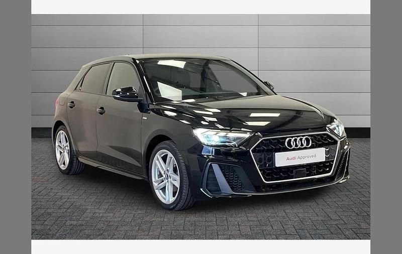 Used Audi A1 S-Line 110 HP (80 kW) 2021 Black Hatchback