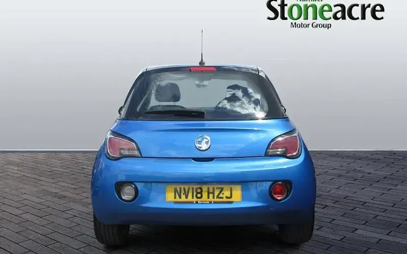 Used Vauxhall Adam 69 HP (50 kW) 2018 Blue Hatchback