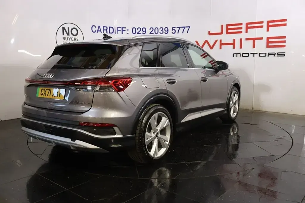 Used Audi Q4 e-tron S-Line 125 kW (170 HP) 2021 Grey SUV
