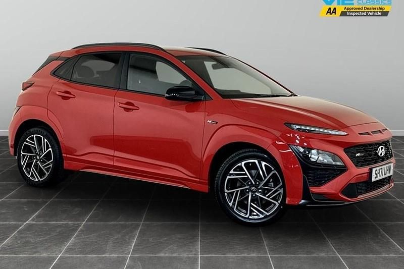 Red Used 2022 Hyundai Kona N Line SUV | £14,595 (Good price) - Image 1/1