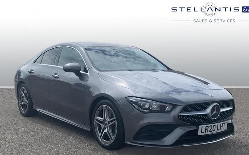 Used 2023 Mercedes CLA220 AMG Line Premium Sedan | £19,369 (Good price) - Image 1/4