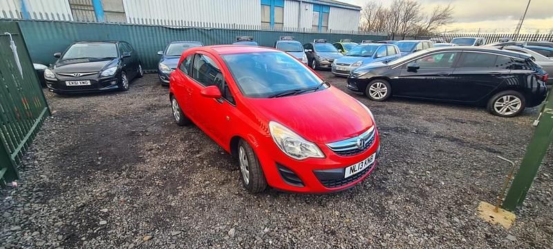 Red Used 2013 Vauxhall Corsa Hatchback | £2,495 (Good price) - Image 1/4