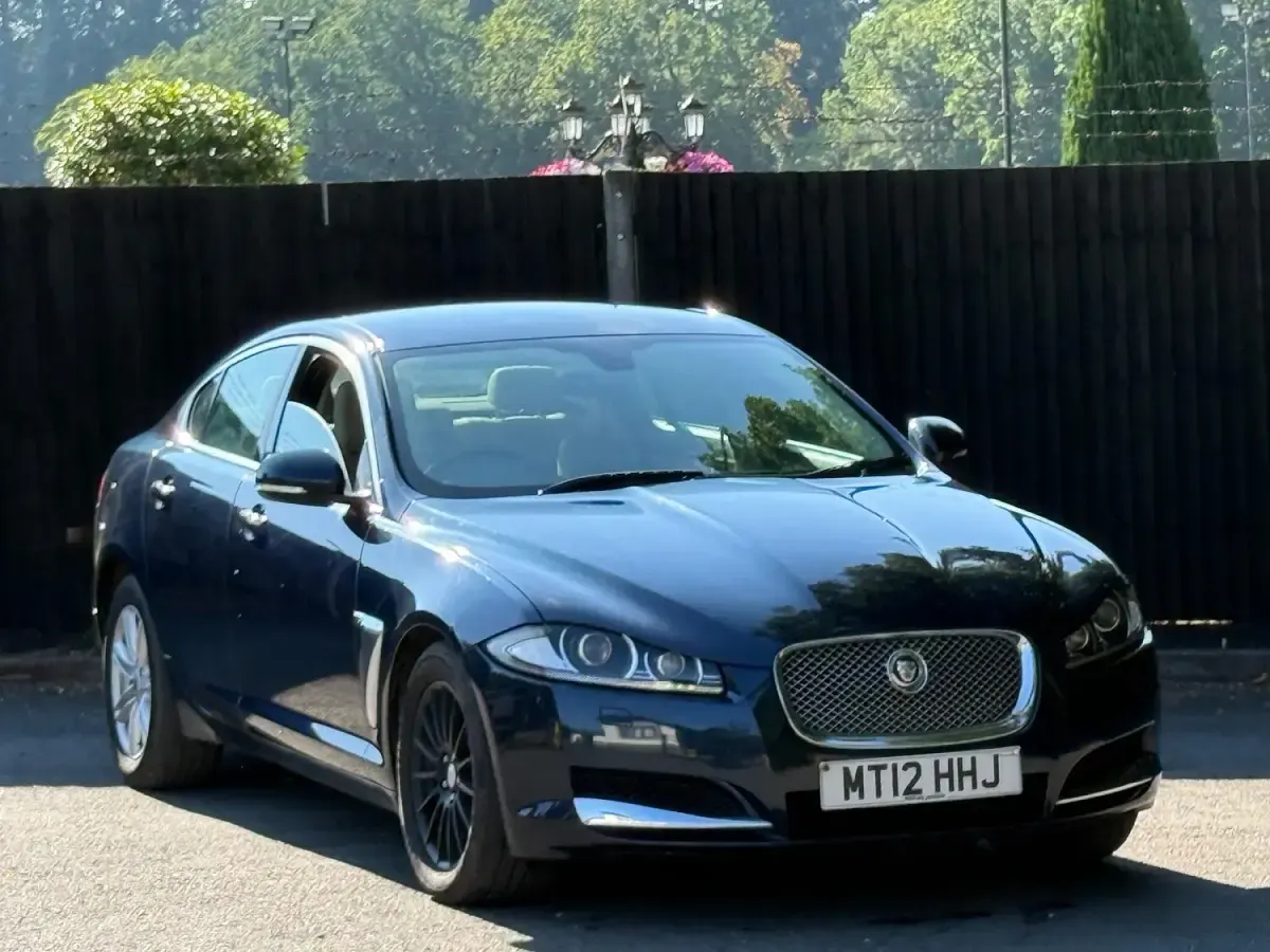 Used Jaguar XF Luxury 2012 Blue Sedan