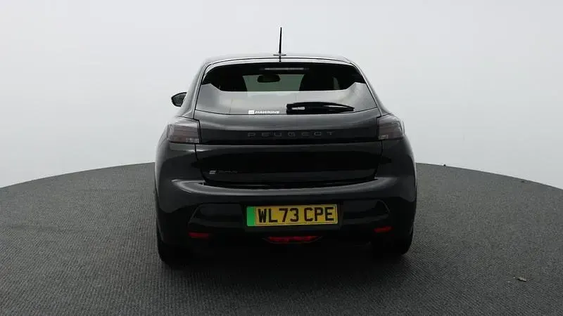 Used Peugeot e-208 Style 100 kW (136 HP) 2023 Black Hatchback