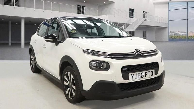 White Used 2017 Citroën C3 Feel Hatchback | £5,697 (Fair price) - Image 1/4