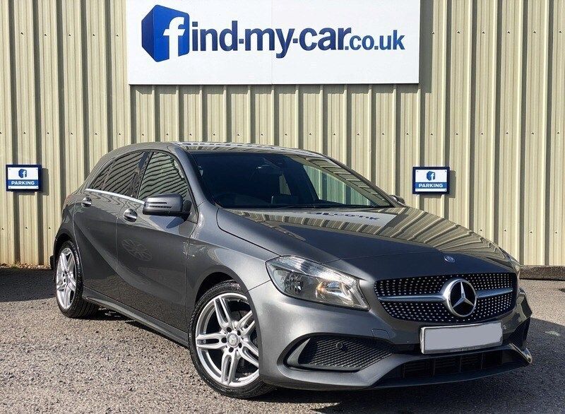 Grey Used 2016 Mercedes A180 AMG line Hatchback | £10,999 (Fair price) - Image 1/4