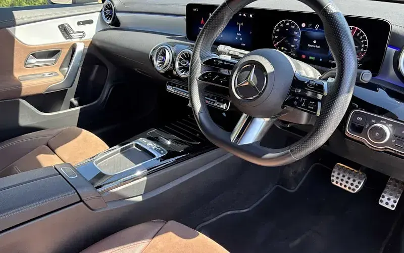 Used Mercedes CLA250e AMG line 218 HP (160 kW) 2025 Grey Coupe