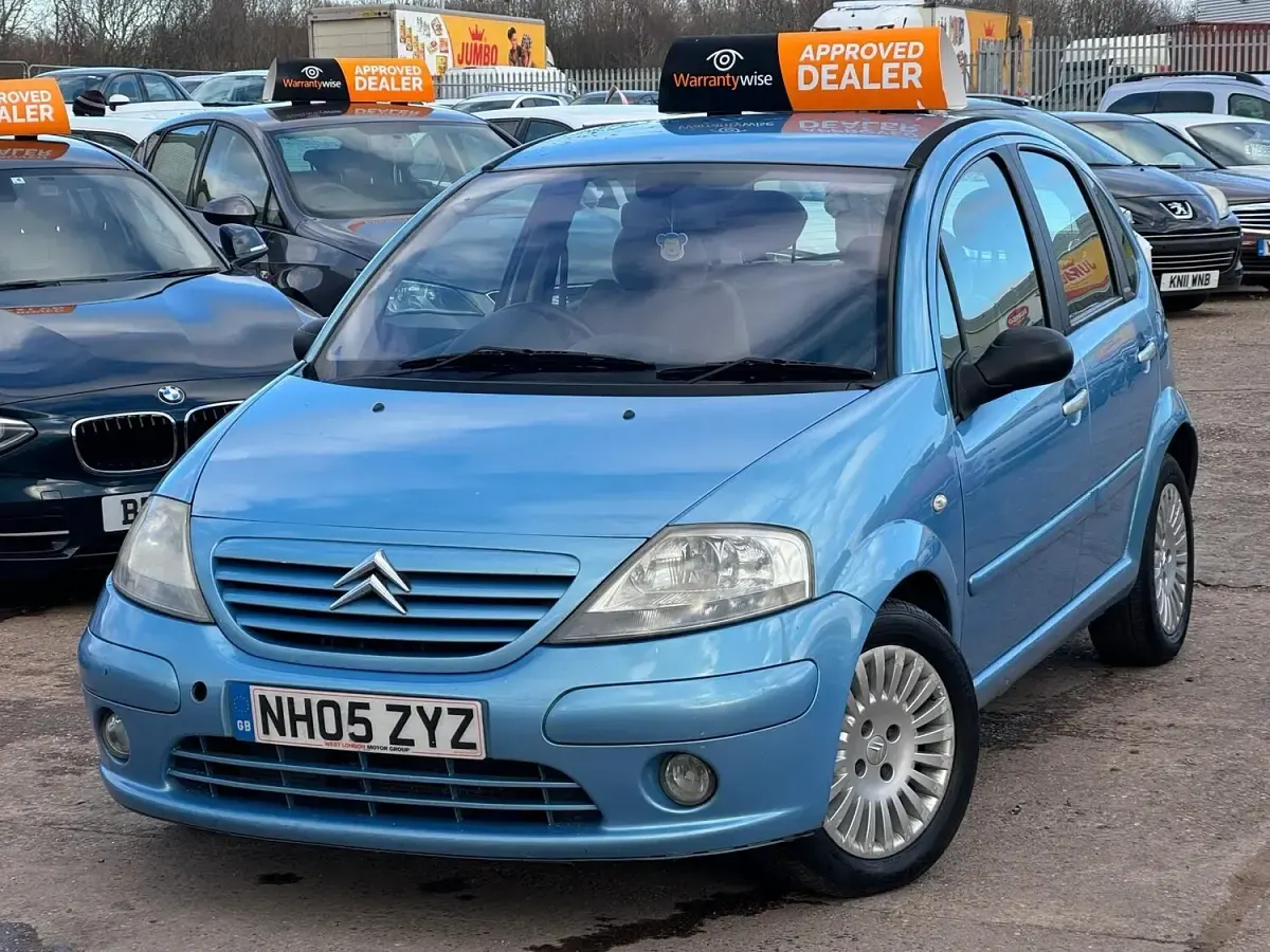 Used Citroën C3 Exclusive 110 HP (80 kW) 2005 Blue Hatchback