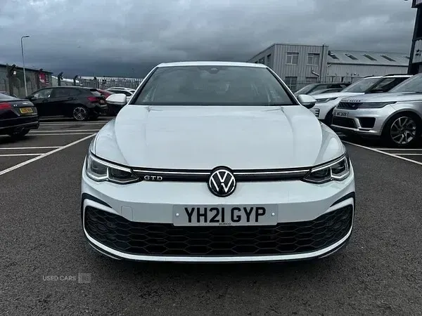 Used VW Golf VII GTD 184 HP (135 kW) 2021 White Hatchback