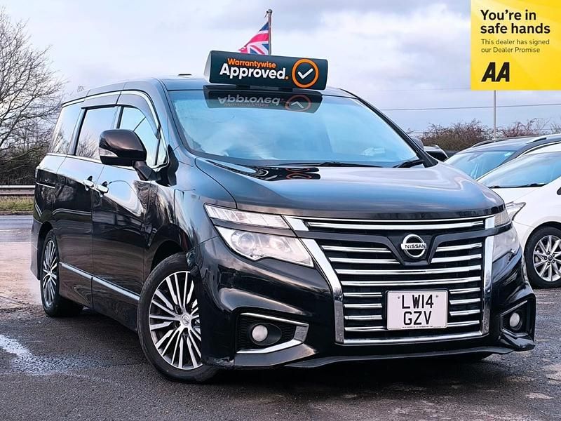 Black Used 2014 Nissan Elgrand MPV | £10,995 (Fair price) - Image 1/4