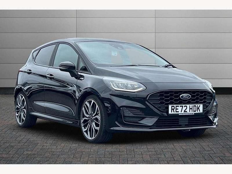 Black Used 2022 Ford Fiesta ST-Line X Hatchback | £15,590 (Fair price) - Image 1/4