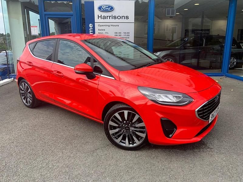 Used Ford Fiesta Titanium X 125 HP (91 kW) 2023 Red Hatchback