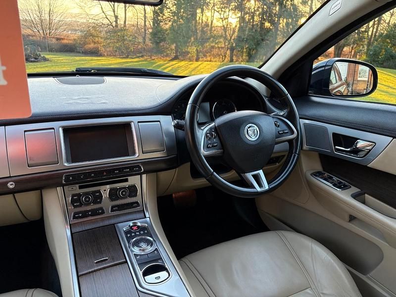 Used Jaguar XF Luxury 2011 Blue Sedan