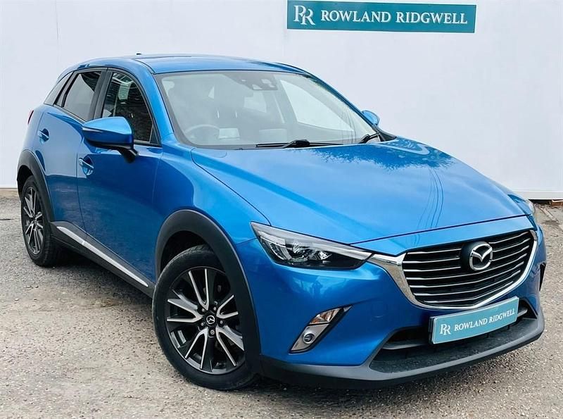 Used Mazda CX-3 Inclusive 105 HP (77 kW) 2015 Blue SUV