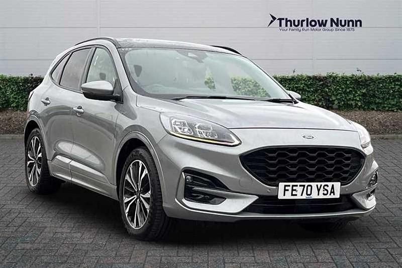 Silver Used 2020 Ford Kuga ST-Line X SUV | £17,556 (Fair price) - Image 1/1