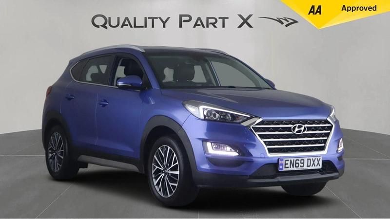 Blue Used 2020 Hyundai Tucson Premium SUV | £12,090 (Fair price) - Image 1/3