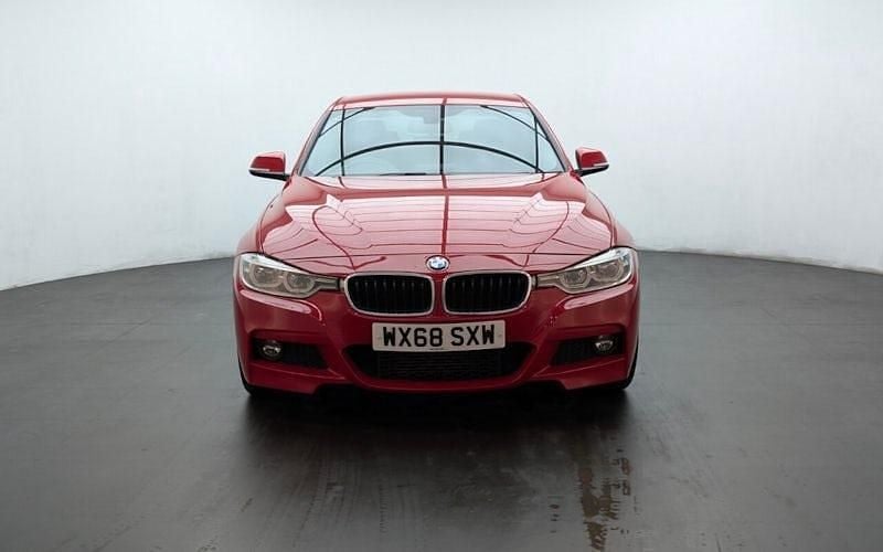 Used BMW 320 M Sport 190 HP (139 kW) 2018 Red Sedan
