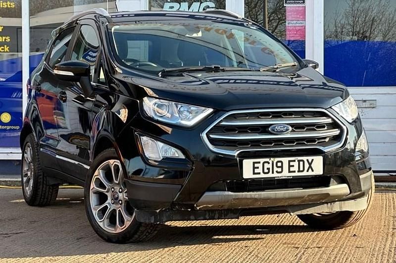 Black Used 2019 Ford Ecosport Titanium SUV | £12,200 (Fair price) - Image 1/1