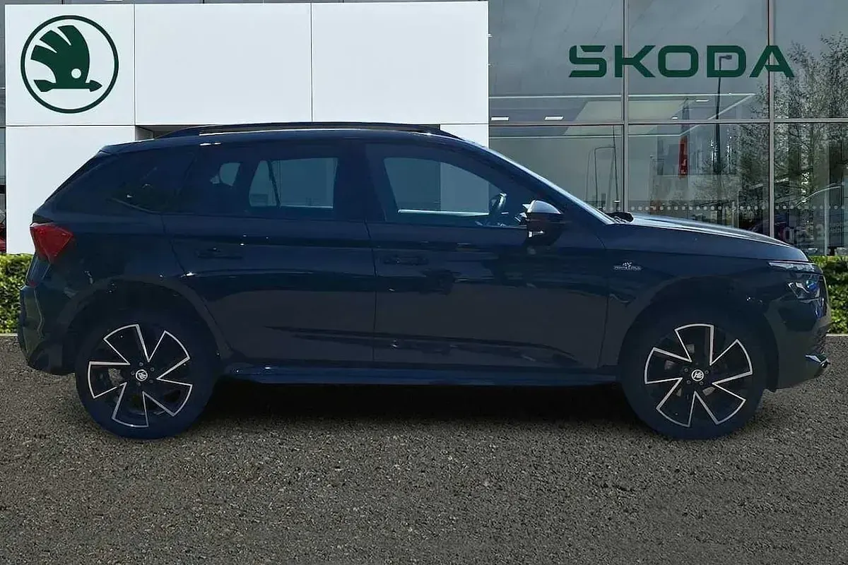 Used Skoda Kamiq Monte Carlo 81 HP (59 kW) 2023 Black magic pearl effect SUV