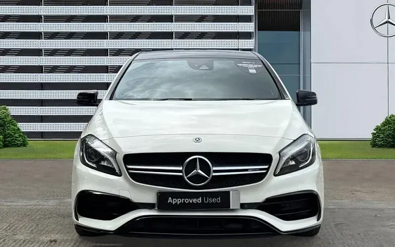 Second-hand Mercedes A45 AMG Premium 381 CP (280 kW) 2018 Alb Hatchback