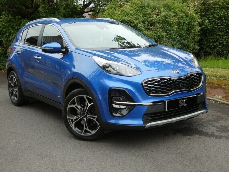 Blue Used 2021 Kia Sportage GT-Line SUV | £16,995 (Good price) - Image 1/4