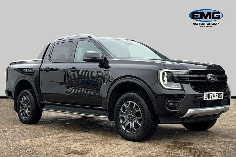 Used Ford Ranger Wildtrack 205 HP (150 kW) 2024 Black Pickup