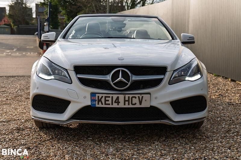 Used Mercedes E200 AMG 184 HP (135 kW) 2014 White Cabriolet