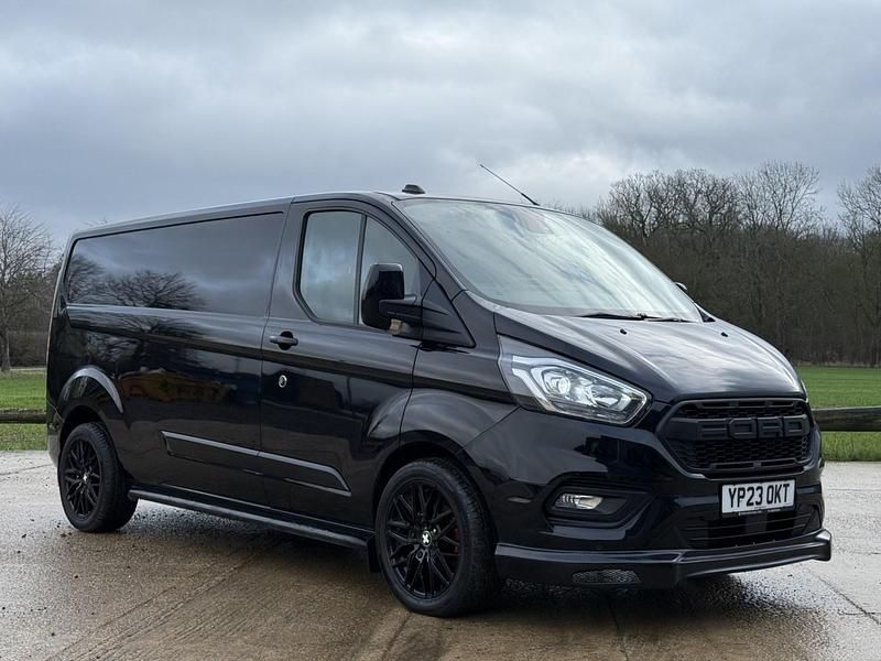 Used Ford Transit Custom Limited 130 HP (95 kW) 2023 Black Van