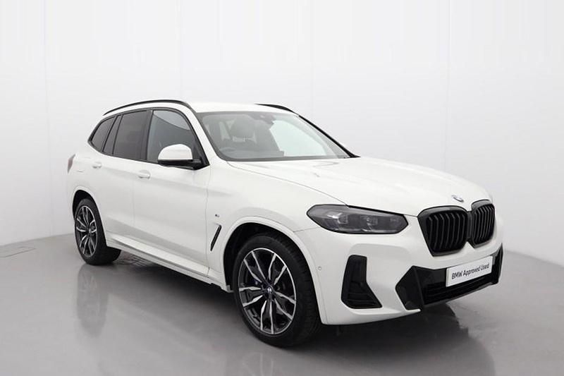 White Used 2023 BMW X3 M Sport SUV | £40,490 (Fair price) - Image 1/1