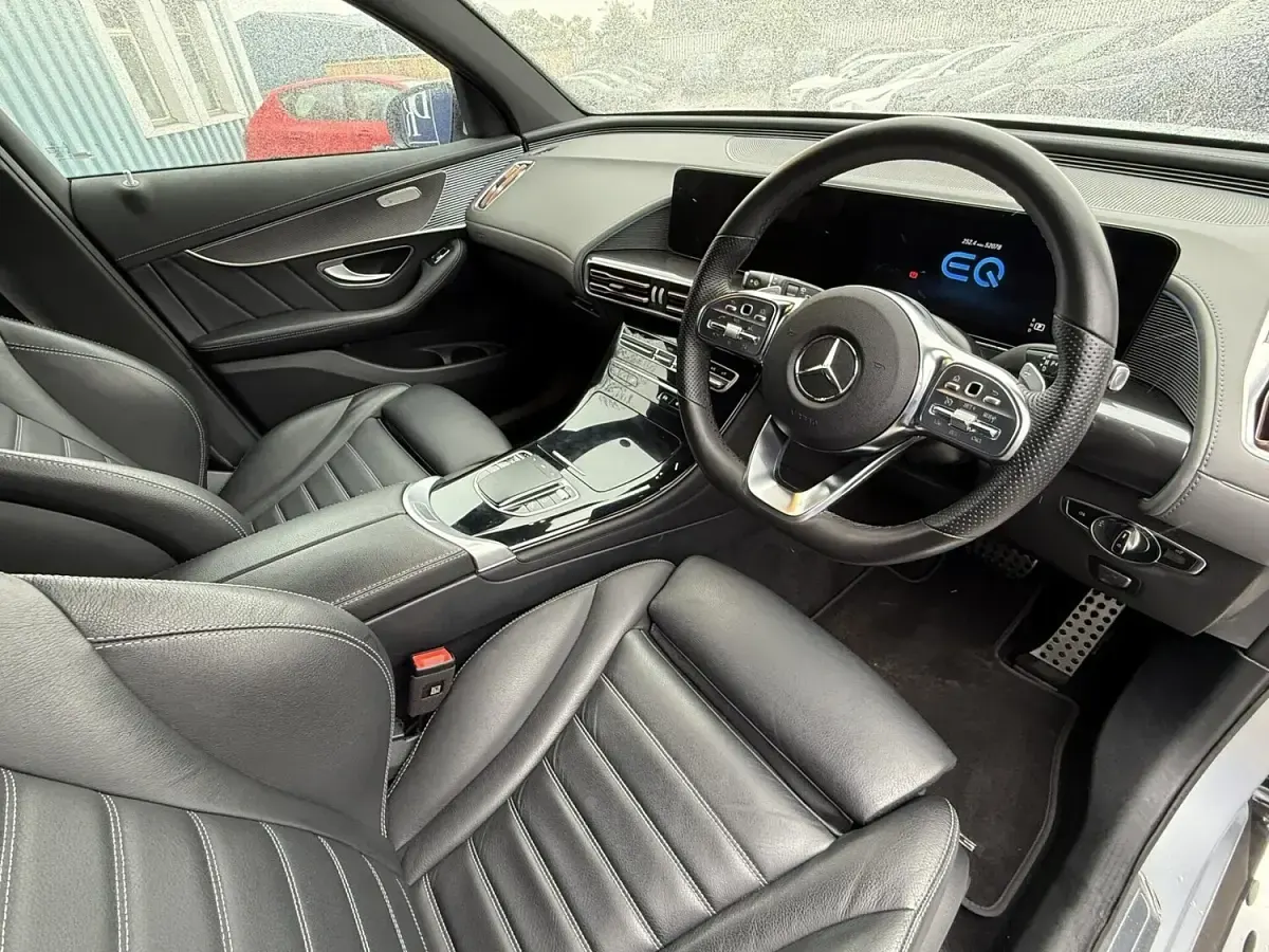 Used Mercedes EQC400 AMG line 300 kW (408 HP) 2023 Silver SUV