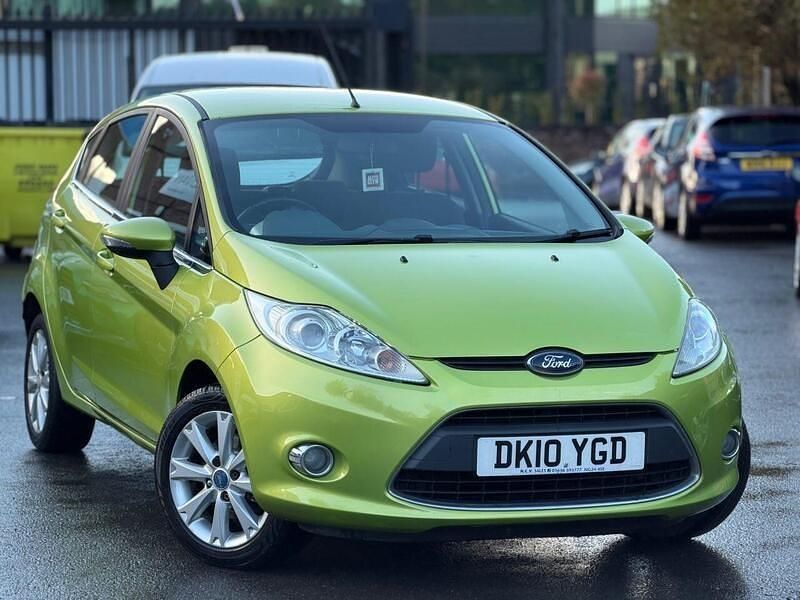 Green Used 2010 Ford Fiesta Zetec Hatchback | £1,785 (Good price) - Image 1/4