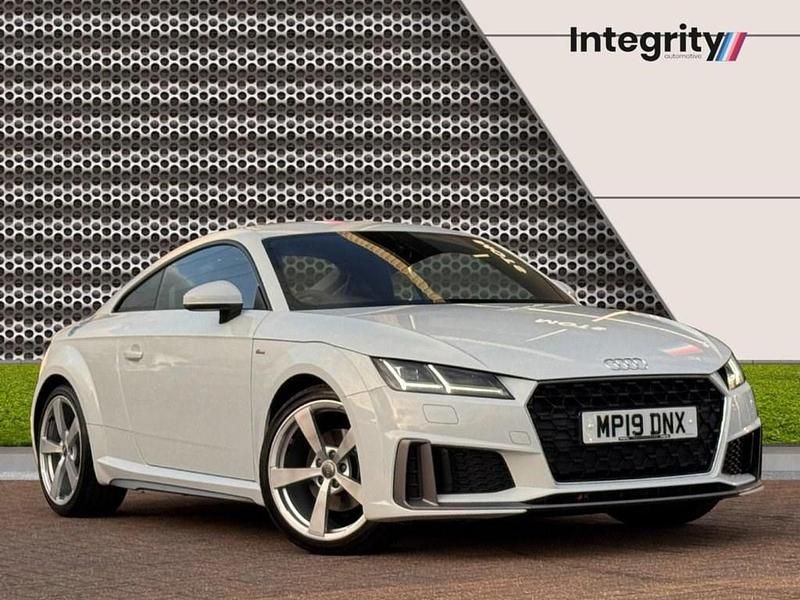 White Used 2019 Audi TT S-Line Coupe | £19,500 (Good price) - Image 1/4
