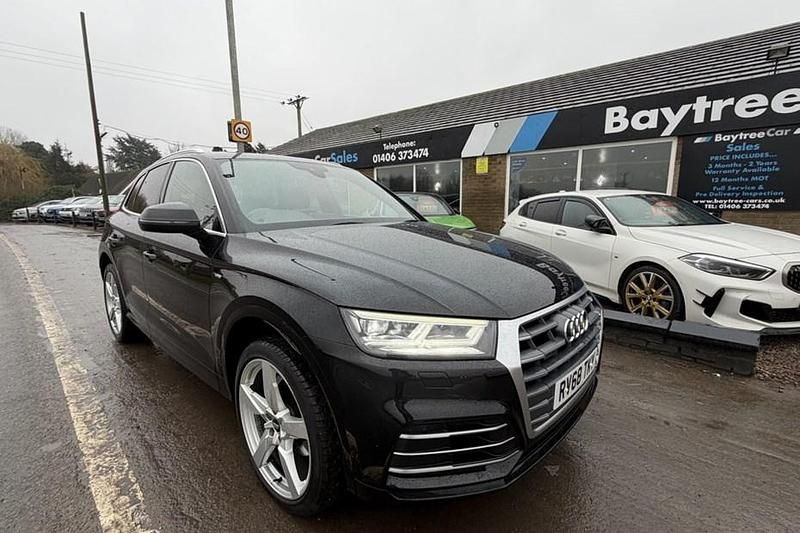 Used Audi Q5 S-Line 190 HP (139 kW) 2018 Black SUV