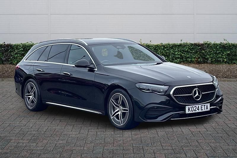 Black Used 2024 Mercedes E300 Advanced Estate | £40,998 - Image 1/4