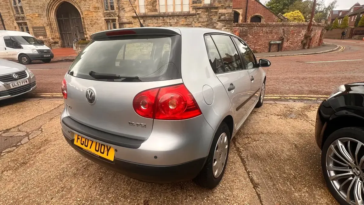Used VW Golf V S 113 HP (83 kW) 2007 Silver Hatchback