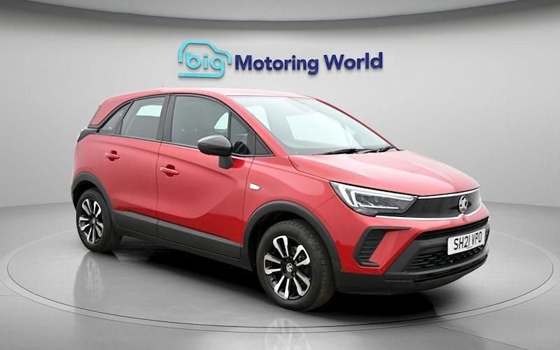 Used Vauxhall Crossland S 83 HP (61 kW) 2021 Red SUV
