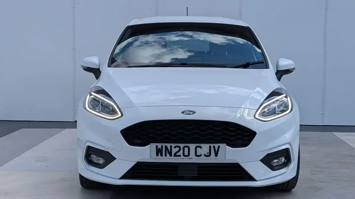 Used Ford Fiesta ST-Line 95 HP (69 kW) 2020 White Hatchback