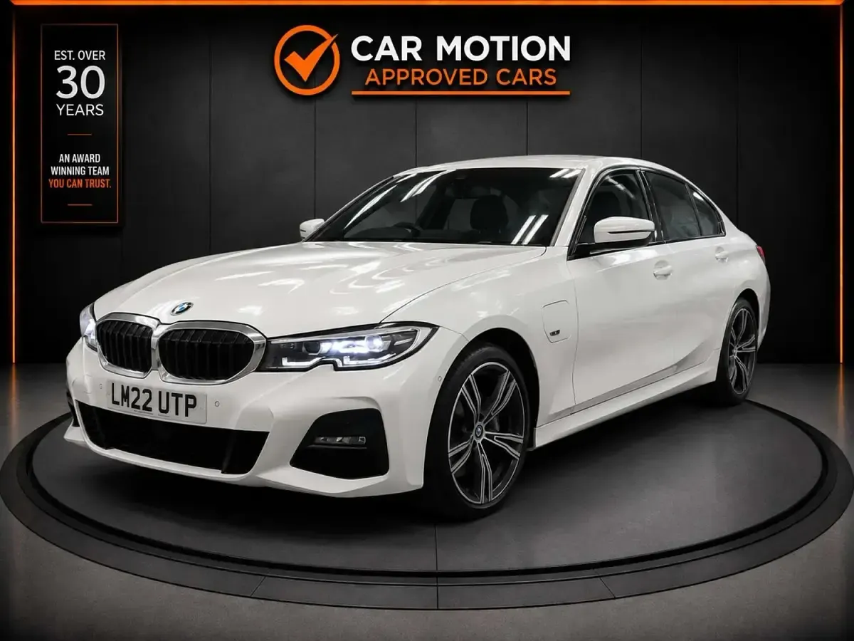 Used BMW 330e M Sport 292 HP (214 kW) 2022 White Sedan