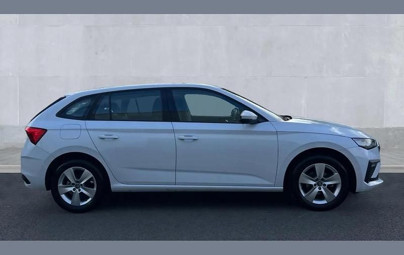 Used Skoda Scala SE 116 HP (85 kW) 2025 Moon white metallic Hatchback