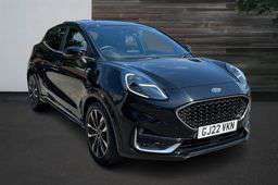 Black Used 2022 Ford Puma ST-Line SUV | £16,495 (Fair price) - Image 1/4