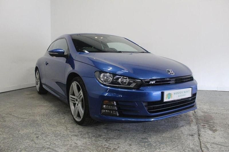 Used VW Scirocco R-line 184 HP (135 kW) 2015 Blue Coupe