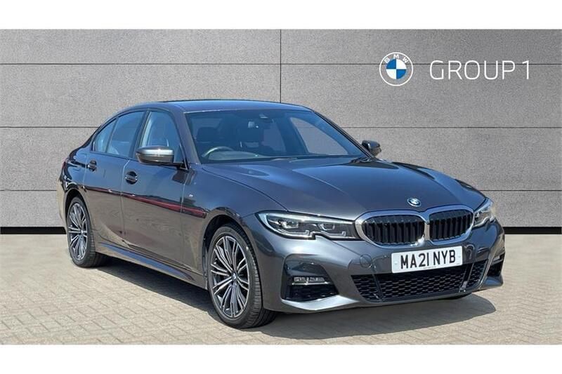 Grey Used 2021 BMW 330e M Sport Sedan | £20,231 (Super price) - Image 1/4