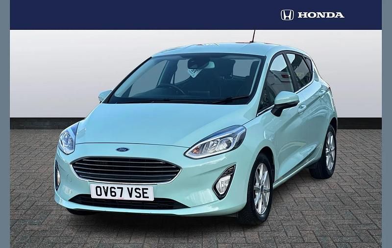 Used Ford Fiesta Zetec 99 HP (72 kW) 2017 Green Hatchback