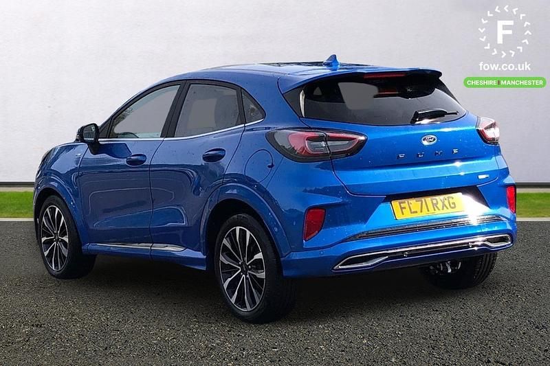 Used Ford Puma ST-Line 125 HP (91 kW) 2021 Blue SUV