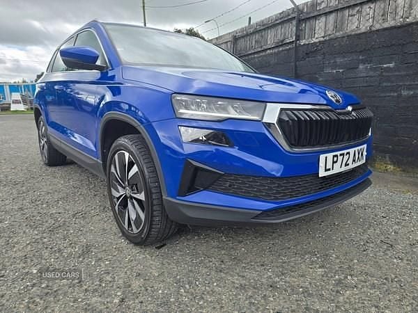 Blue Used 2023 Skoda Karoq SE L SUV | £19,995 (Good price) - Image 1/4