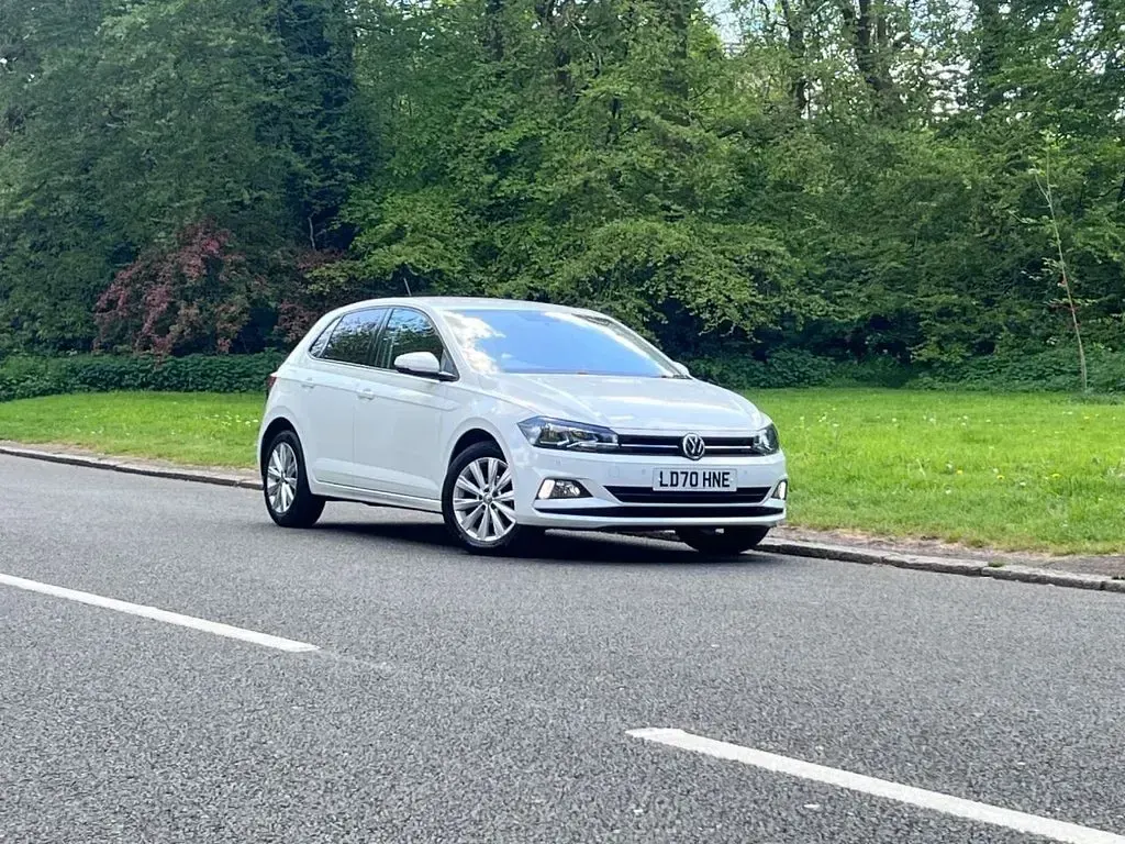 Used VW Polo Match 95 HP (69 kW) 2020 White Hatchback