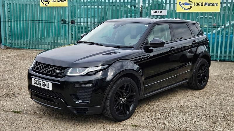 Black Used 2016 Land Rover Range Rover evoque HSE Dynamic Estate | £8,499 (Super price) - Image 1/4