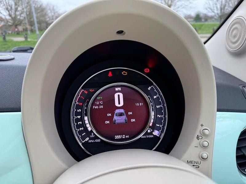 Usado Fiat 500 S 69 HP (50 kW) 2014 Verde Citadino