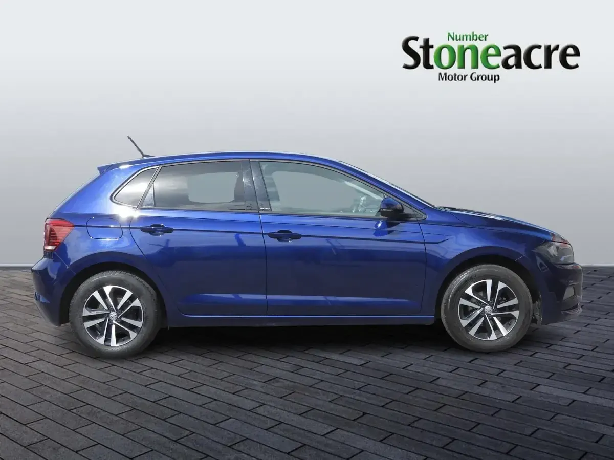 Used VW Polo United 95 HP (69 kW) 2020 Blue Hatchback