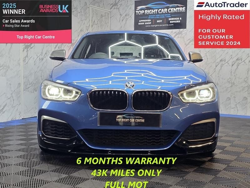 Second-hand BMW M140 M Sport 340 CP (250 kW) 2017 Albastru Hatchback